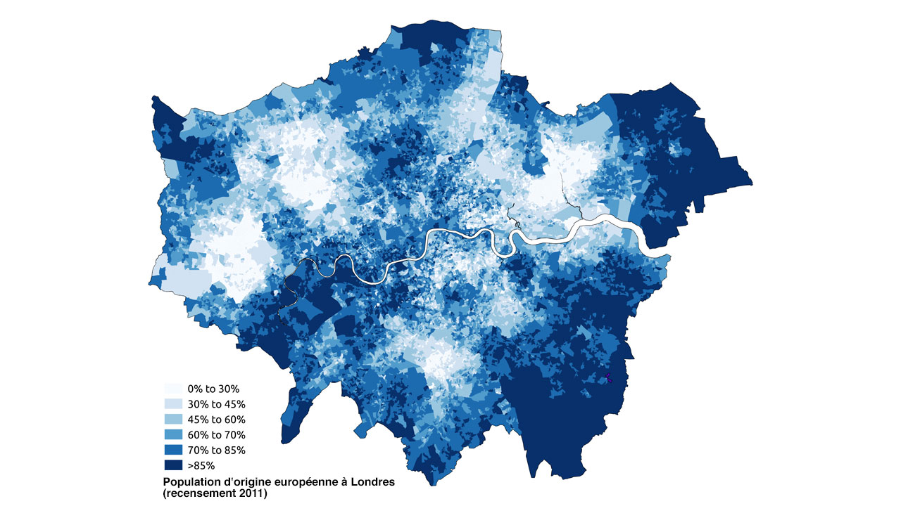 Population d'origine européenne à Londres